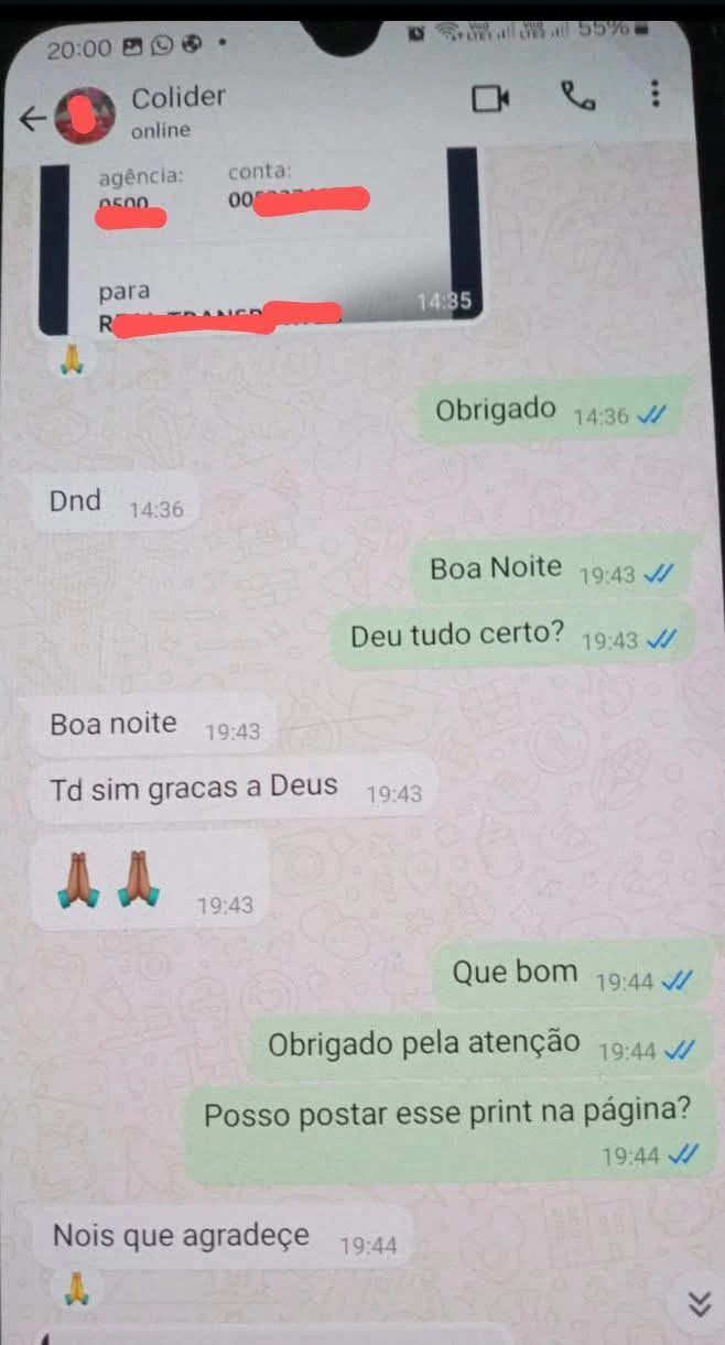 Depoimento de cliente da J&J Transportes
